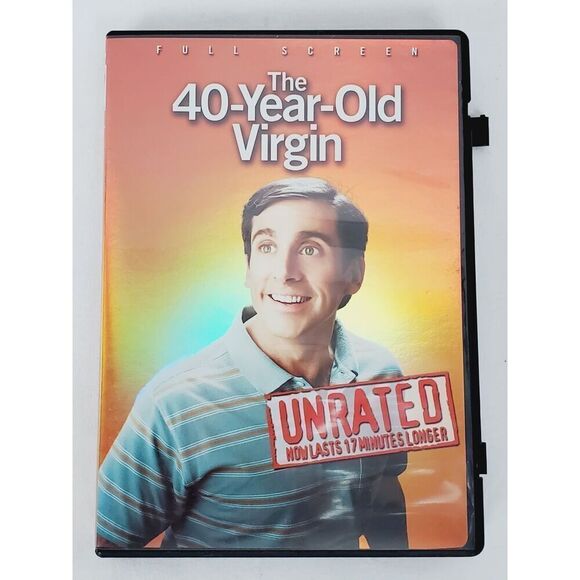 The 40 Year Old Virgin (2005 Film) UNRATED [DVD] (FULL SCREEN) - Picture 1 of 3